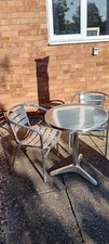 aluminium bistro chairs for sale  CHEPSTOW