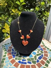 Collana handmade cuori usato  Ragalna