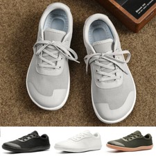 Sapatos masculinos descalços respiráveis biqueira larga caixa sapatos casuais sola gota zero US13.5 comprar usado  Enviando para Brazil