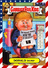 Usado, Replica/Custom Donald pardieiro Adesivo! Presidente Donald Trump Usa Garbage Pail Kids comprar usado  Enviando para Brazil