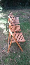Set vintage wooden for sale  ESHER