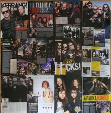 Metallica clippings cuttings for sale  COALVILLE