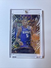 Używany, 2023-24 Panini Select De'Aaron Fox Antresola Zebra Prizm SSP #352 Kings na sprzedaż  Wysyłka do Poland