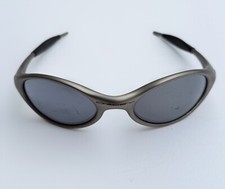 Lentes de irídio pretas raras vintage OAKLEY Eye Jacket 1.0 Gen 2 prata FMJ comprar usado  Enviando para Brazil