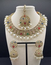 Polki necklace set for sale  Carteret