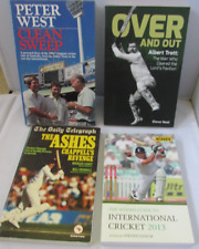 Cricket books ashes for sale  STEYNING