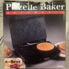 Salton baker pizzelle for sale  Algonquin