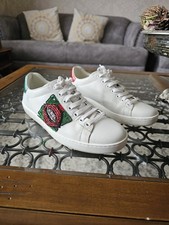 Gucci trainers lip for sale  SLOUGH