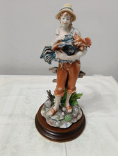 Statuina porcellana capodimont usato  Palermo