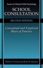 School Consultation: Conceptual and - Hardcover, by B.K. ERCHUL W.P. - Good segunda mano  Embacar hacia Mexico