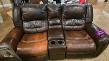 flexsteel brown sofa for sale  Visalia