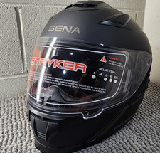 Capacete Sena Stryker DOT rosto inteiro Bluetooth som por Harman Kardon M preto fosco, usado comprar usado Capacete Sena Stryker DOT rosto inteiro Bluetooth som por Harman Kardon M preto fosco, usado comprar usado  Enviando para Brazil