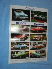 1976 Chryslerkorker Broam Córdoba Catálogo Dodge Charger Se Aspen Plym H Volare, usado comprar usado  Enviando para Brazil