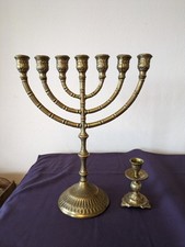 Menora messing bronze gebraucht kaufen  Hof