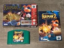 Rayman 2 The Great Escape Nintendo 64 N64 completo na caixa autêntico excelente formato comprar usado Rayman 2 The Great Escape Nintendo 64 N64 completo na caixa autêntico excelente formato comprar usado  Enviando para Brazil