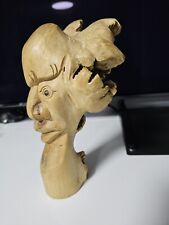 Vintage carved wooden for sale  BOLTON