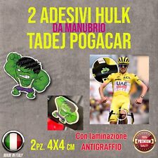 Coppia adesivi hulk usato  Zandobbio