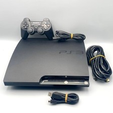 Console PS3 SLIM 320GB CECH-3004B Sony Playstation 3 con Controller e Cavi na sprzedaż  Wysyłka do Poland