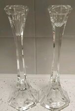 Crystal candle sticks for sale  STOCKPORT