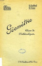 Geometrie classe mathematiques d'occasion  France