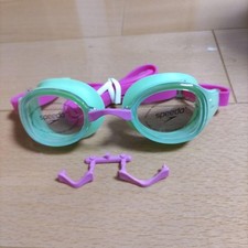 Óculos de natação infantil Speedo rosa verde comprar usado  Enviando para Brazil