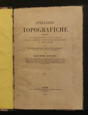 Operazioni topografiche curion usato  Albano Laziale