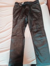 Lederhose lang schwarz gebraucht kaufen  Osnabrück