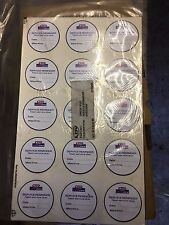 Ldv service sticker for sale  WIGTON