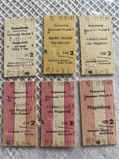Alte fahrkarten deutsche gebraucht kaufen  Förderstedt