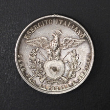 Usado, Medalha de prata competição do exército italiano entre cabos e soldados 30,5 mm 12,4 g comprar usado Usado, Medalha de prata competição do exército italiano entre cabos e soldados 30,5 mm 12,4 g comprar usado  Enviando para Brazil