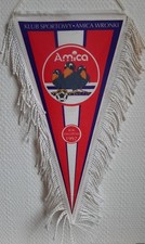 Proporczyk Pennant KS Amica Wronki Football Polska Groundhopping Kibice rar na sprzedaż  Wysyłka do Poland
