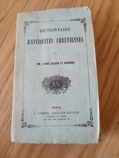 Livre dictionnaire antiquités d'occasion  Dijon