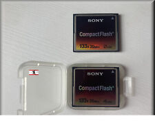 SONY Compact Flash CF 2GB 4GB mit Schutzhülle comprar usado  Enviando para Brazil