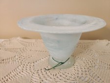 Frosted vases aqua for sale  Torrington