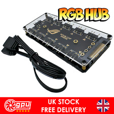 Hub RGB 10 portas 5V divisor de 3 pinos adaptador de energia SATA para jogos ARGB desktop PC comprar usado  Enviando para Brazil