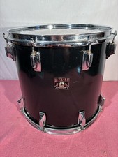 Vintage Tama Superstar 14x13 Black Tom Drum - REPINTADO Retoque. Leia a descrição. comprar usado  Enviando para Brazil
