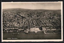 Lisboa panorama ansichtskarte gebraucht kaufen  Berlin