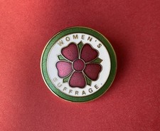 Women suffrage enamel for sale  HEREFORD