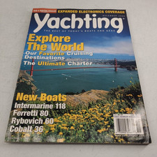 Yachting Magazine December 2000 Rybovich 60 Intermarine 118 Ferretti 80 Cobalt comprar usado  Enviando para Brazil