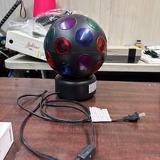 LUZ DE PROJEÇÃO ROTATIVA COLORIDA MESA BOLA DISCOTECA INTERTEK comprar usado  Enviando para Brazil