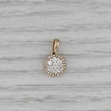 0.42ctw diamond cluster for sale  USA