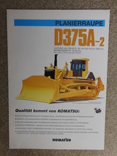 Prospekt komatsu d375a gebraucht kaufen  Hamburg