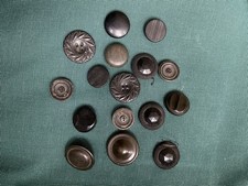 Antique horn buttons for sale  LONDON
