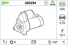 Valeo 460294 starter gebraucht kaufen  Berlin