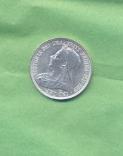Victoria shilling 1896 for sale  DORCHESTER
