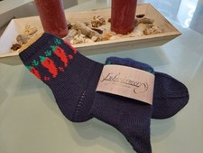 Handgestrickte socken peperoni gebraucht kaufen  Grimmen