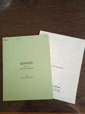 Sonata paul creston d'occasion  Rennes-