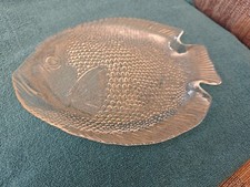 Vintage arcoroc fischteller gebraucht kaufen  Dortmund