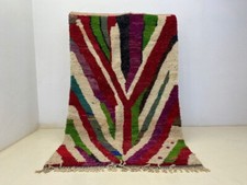 Tapete marroquino feito à mão Beni Ourain decoração para casa área tapete berbete de lã comprar usado  Enviando para Brazil