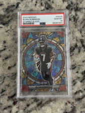 2023 Panini Mosaico Bijan Robinson RC Vitral PSA 10 Gem 💎 Case Hit SSP 🔥 comprar usado  Enviando para Brazil